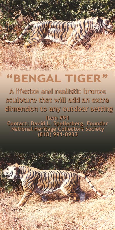 Bengal Tiger sculpture, Bengal Tiger Sculptures, Bengal Tigers