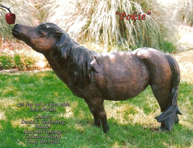 pony statue