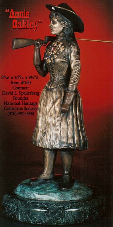 Annie Oakley statue