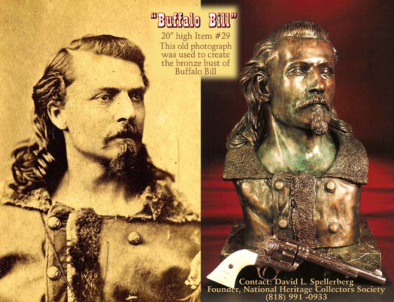 Buffalo Bill statue