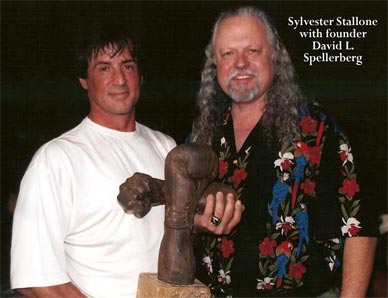Sylvester Stallone with David Spellerberg